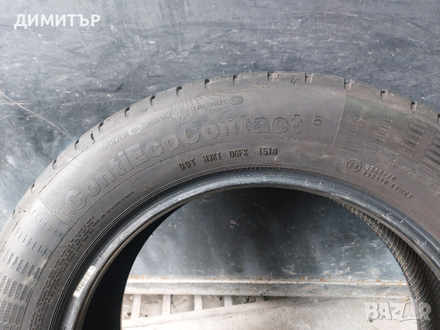 4 бр.летни гуми Continental 215 60 17 dot1518 цената е за брой!, снимка 6 - Гуми и джанти - 44822073