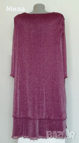 Дамска официална рокля цвят бордо , снимка 2 - Рокли - 48017229