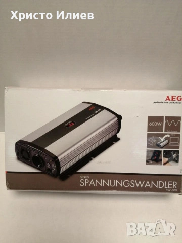 AEG SW 600 Инверторен 600W преобразувател на напрежение, снимка 13 - Друга електроника - 53173410