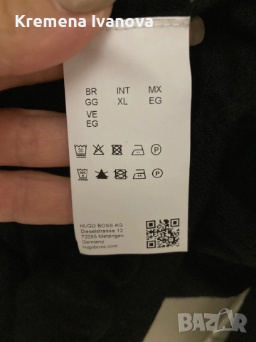 BOSS virgin wool, black, S/XS, снимка 5 - Пуловери - 52165889