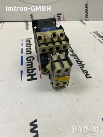 TELEMECANIQUE LC1 D09 10 КОНТАКТОР С СПОМАГАТЕЛЕН КОНТАКТЕН БЛОК LA1 DN 11, снимка 2 - Друга електроника - 48108936