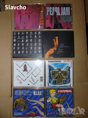 Компакт дискове на -Pearl Jam-Ten /Pearl Jam -Live/The Fabulous Thunderbirds/Offspring-American, снимка 8 - CD дискове - 43025184