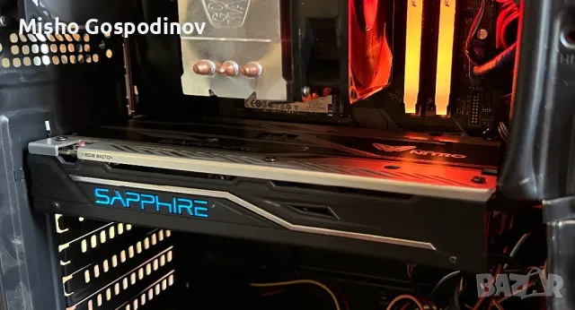 Видеокарта Sapphire Radeon RX 580 4Gb GDDR5 NITRO+ Limited Edition, снимка 2 - Видеокарти - 47383220