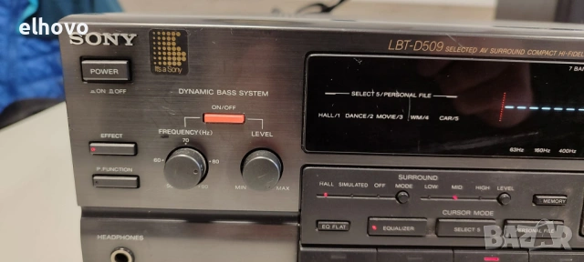 Стерео усилвател Sony TA-D509, снимка 5 - Ресийвъри, усилватели, смесителни пултове - 53450943