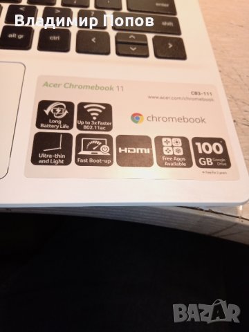 Продвам Chromebook 11, снимка 2 - Лаптопи за дома - 44291407