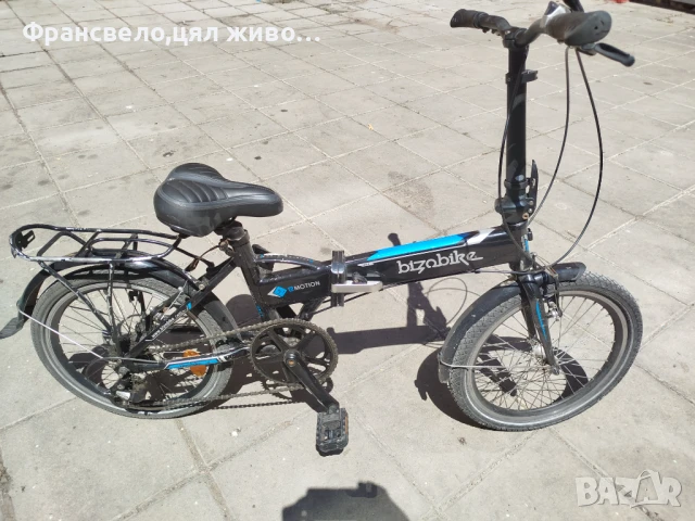 20 цола алуминиев сгъваем велосипед колело , снимка 3 - Велосипеди - 51285739