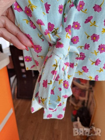 Лятна дамска жилетка къс ръкав със завързване, снимка 4 - Жилетки - 41391793