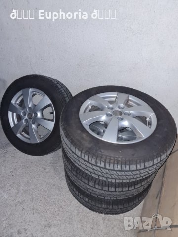 Гуми с джанти 195/65 R15, снимка 2 - Гуми и джанти - 39046742