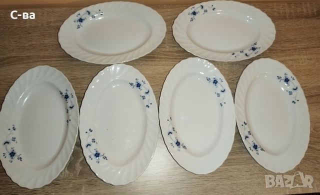 Елипсовидни чинии - неизползвани 