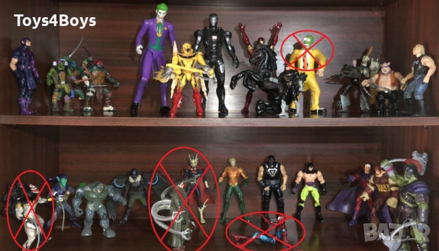 Лична колекция от екшън фигури