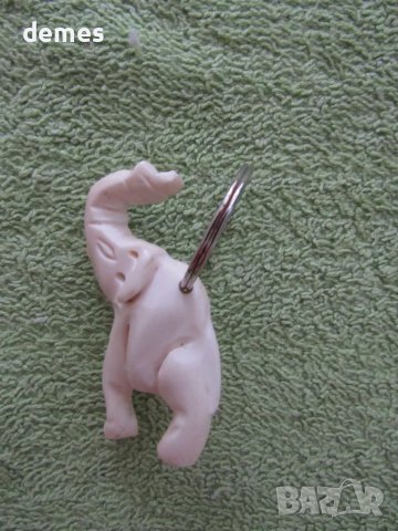 Ключодържател от кост-слон, изящна изработка, снимка 2 - Други - 48476390