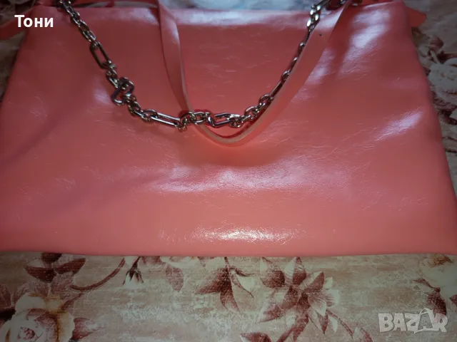 Нова Кожена Дамска Чанта , снимка 9 - Чанти - 50176031
