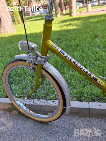 vintage folding Hercules, снимка 13 - Велосипеди - 53633916