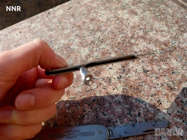 Старо джобно ножче + отварачка , снимка 9 - Антикварни и старинни предмети - 53752724