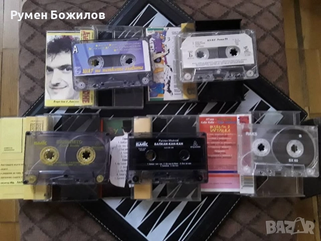 20 добри и запазени касети + подарък касетник, снимка 6 - Аудио касети - 52890812