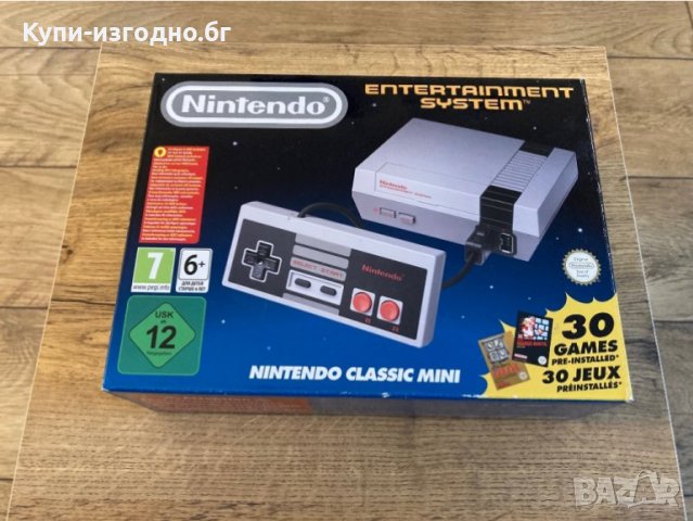 Ретро конзола - Nintendo classic mini 30 вкл игри , НDMI букса , два джойстика, снимка 2 - Nintendo конзоли - 39119904