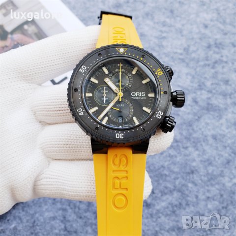 Мъжки часовник Oris Prodiver Dive Control Limited с кварцов механизъм, снимка 1 - Мъжки - 41222533