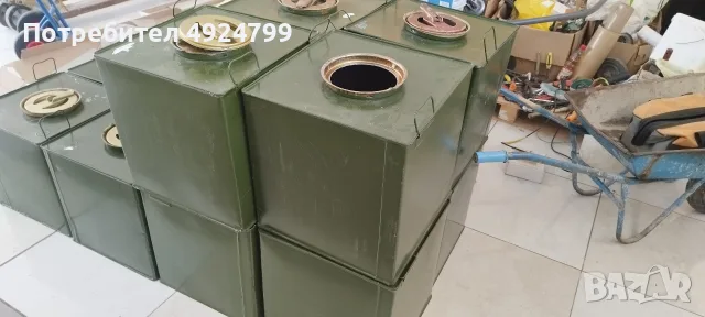 Бака от поцинкована ламарина, снимка 2 - Други стоки за дома - 55738046
