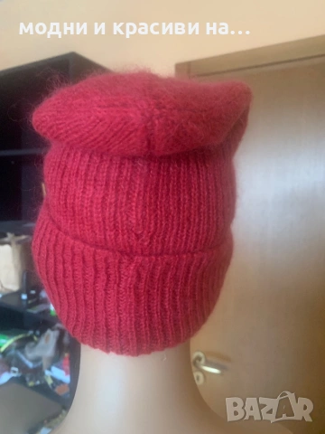 Зимни шапки, естествени материи, снимка 4 - Шапки - 53225198
