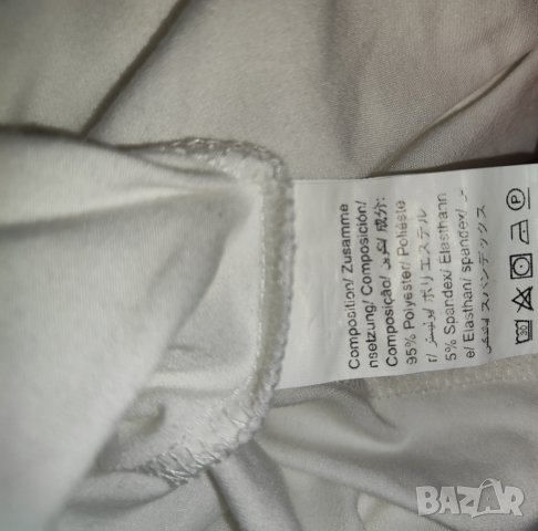 Бяла блуза - туника р-р ХЛ, снимка 8 - Туники - 42504000