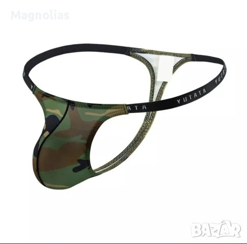 Мъжки прашки G-String камуфлаж , снимка 8 - Бельо - 53773045