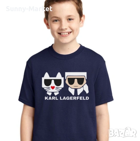 KARL LAGERFELD Детски тениски и блузи от 1год до 16 год, снимка 2 - Детски тениски и потници - 53720656