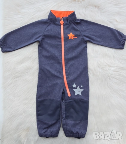 Детски софтшел гащеризон 9-12 месеца , снимка 5 - Бебешки гащеризони - 53489807