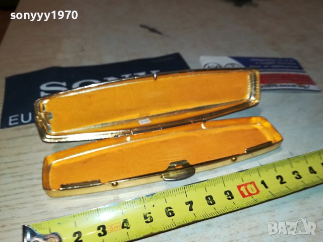 ЗЛАТНА МЕТАЛНА КУТИЙКА ОТ ФРАНЦИЯ 2908231632, снимка 11 - Антикварни и старинни предмети - 42012146