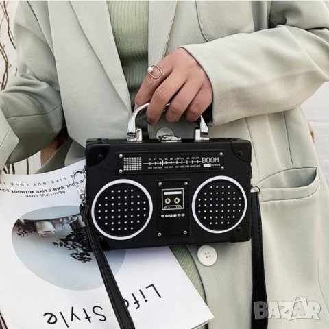 Малка чантичка Cassette Player, снимка 6 - Чанти - 41477271
