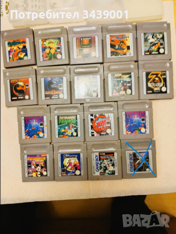 Продавам дискети за Гейм бой "Нинтендо", снимка 1 - Игри за Nintendo - 44712844