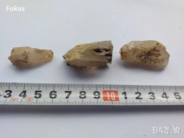 ЛОТ КАМЪК МИНЕРАЛ КВАРЦ ПЛАНИНСКИ КРИСТАЛ 3, снимка 5 - Антикварни и старинни предмети - 53524800