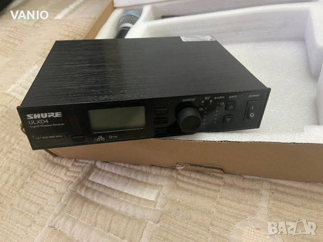 SHURE ULXD 24 BETA 58 ULXD4E + ULXD2/B58 Вокален Безжичен Микрофон Комплект Без Бартери Цена в Евро, снимка 2 - Други - 53454305