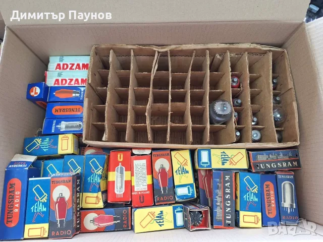 Радио лампи чисто нови 55бр, снимка 5 - Аудиосистеми - 55852745