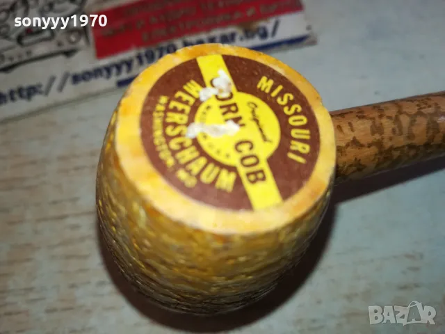 USA-ORIGINAL CORN COB-MADE IN USA-МАРКОВА ЛУЛА ВНОС ШВЕЙЦАРИЯ, снимка 6 - Лули - 48690831