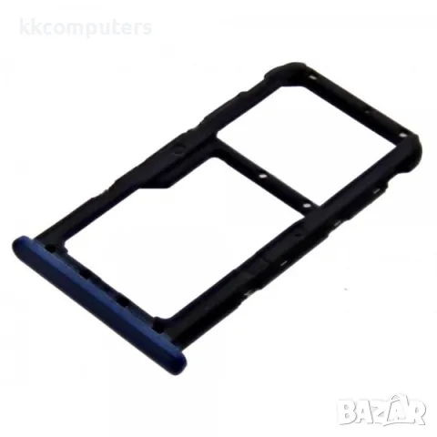 SIM / MicroSD държач /Син/ за Huawei Mate 10 Lite (RNE-L01) Баркод : 562787
