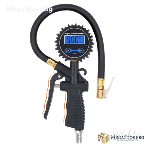 Пистолет за въздух с манометър 1410 Дигитален, снимка 4 - Аксесоари и консумативи - 52071244