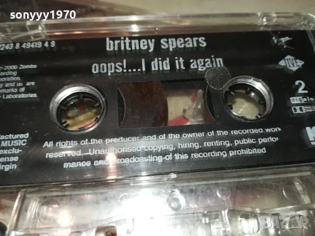 BRITNEY SPEARS-ORIGINAL TAPE 1802252224, снимка 9 - Аудио касети - 49185808