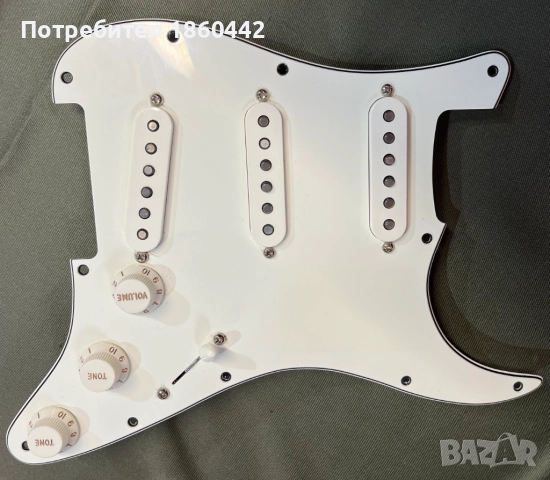 Оборудван пикгард Fender Player Stratocaster 2022
