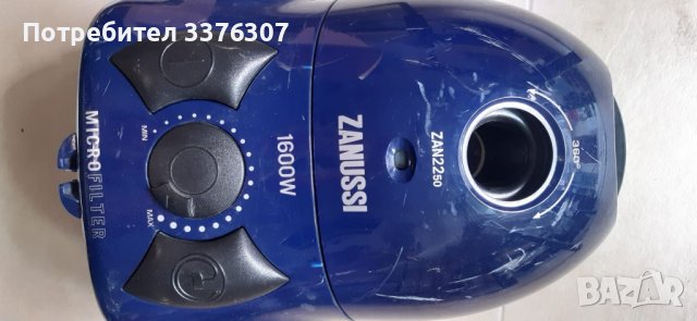 Продавам прахосмукачка Зануси 1600W, снимка 3 - Прахосмукачки - 42482671