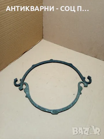 Комплект Стари Дръжки От Медни Араний Менчета., снимка 5 - Антикварни и старинни предмети - 49276671