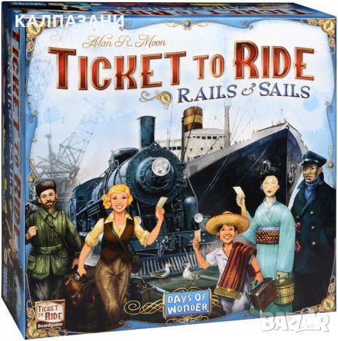 Ticket to Ride - Rails & Sails Настолна игра 