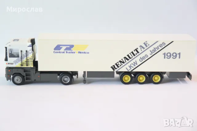 AMW 1:87 H0 RENAULT MAGNUM КАМИОН ТИР МОДЕЛ КОЛИЧКА