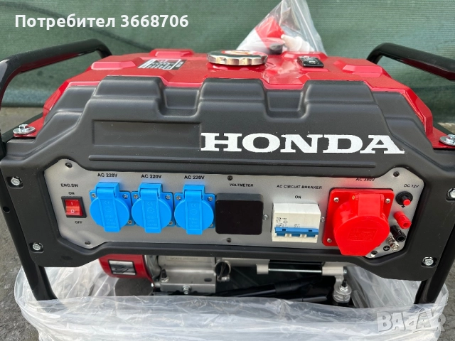 Агрегат За Ток HONDA - T70 Inverter 6.5KW, снимка 4 - Генератори - 52835930