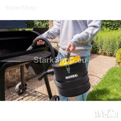 Прахосмукачка за Пепел За Камина 20л или Барбекю 1200w HAWEK + Функция за Издухване на Листа, снимка 5 - Други инструменти - 50096599