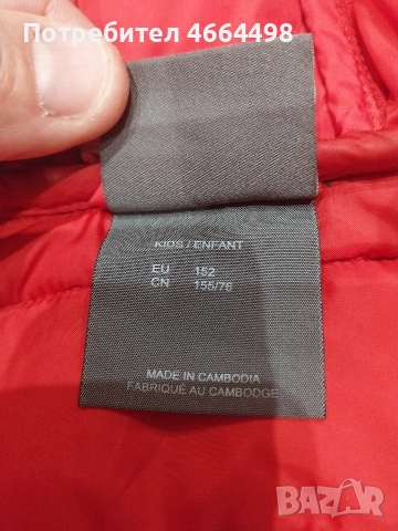 Детско яке Jack wolfskin 152, снимка 4 - Детски якета и елеци - 52596678