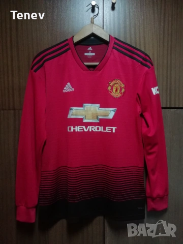 Manchester United Lingard Adidas 2018/2019 оригинална тениска фланелка екип Манчестър Юнайтед , снимка 2 - Футбол - 53089339