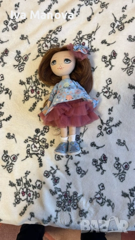 Ръчно изработена кукла, снимка 3 - Кукли - 53136157