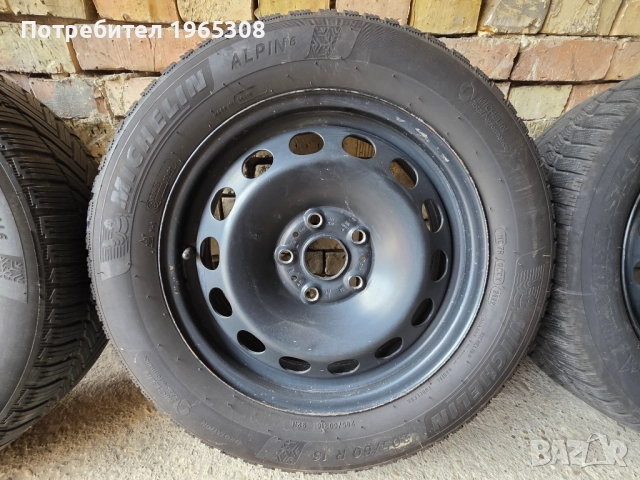 Джанти с зимни гуми 16 цола 5x112, снимка 5 - Гуми и джанти - 51870856