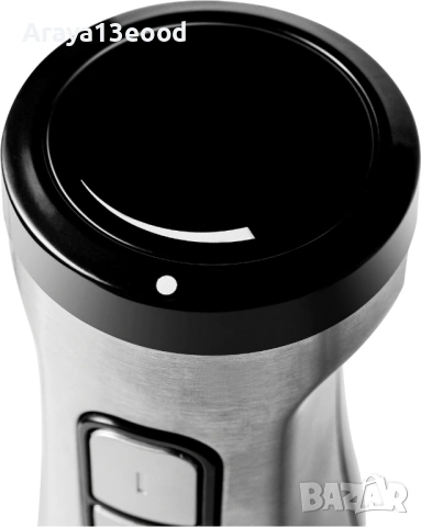 Ръчен блендер 3 в 1 Hanseatic 1000 W с приставка за разбиване и мерителна чаша, черен/сребрист, снимка 4 - Блендери - 53857730