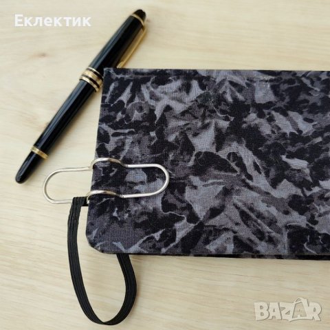 Бележници с твърди корици, подвързани с плат. Ръчна изработка, снимка 5 - Други - 42725511